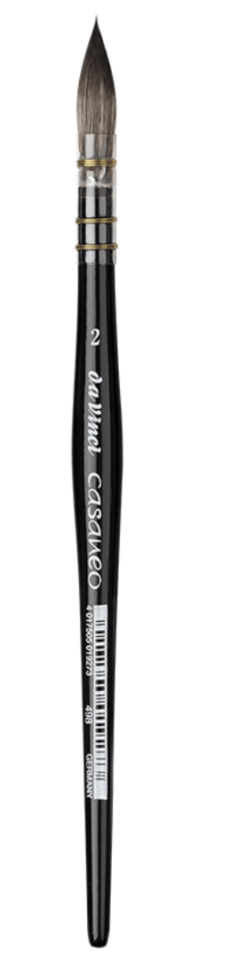 Pincel Da Vinci Casaneo serie 498, Pincel francés de aguada sintético