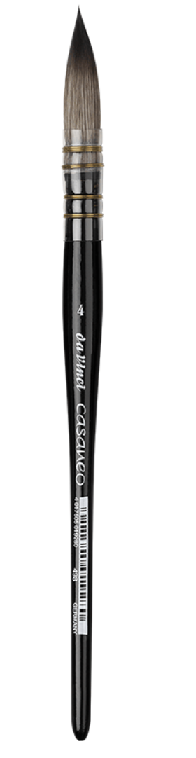 Pincel Da Vinci Casaneo serie 498, Pincel francés de aguada sintético