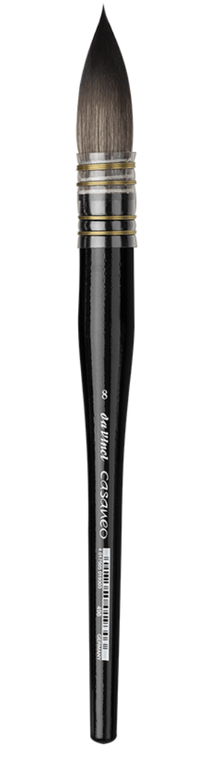 Pincel Da Vinci Casaneo serie 498, Pincel francés de aguada sintético