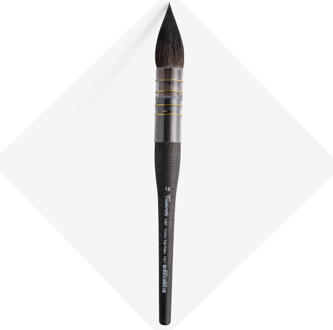 Pincel Sintético para Acuarela Tintoretto Feltracco, Serie 1407