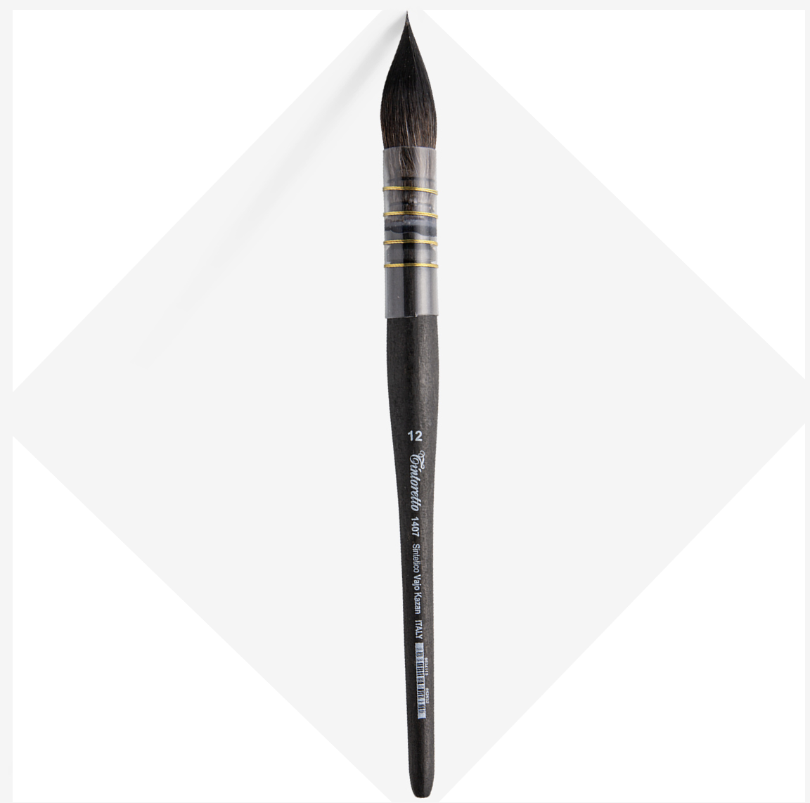 Pincel Sintético para Acuarela Tintoretto Feltracco, Serie 1407
