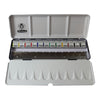 Acuarela Schmincke Akademie 12 colores 1/2 pastilla en caja metálica edición especial