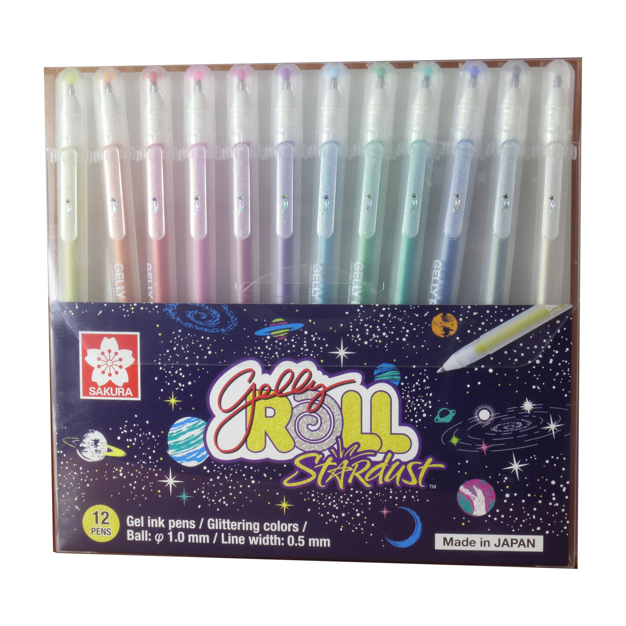 Set lápices tinta gel Sakura Gelly Roll Stardust