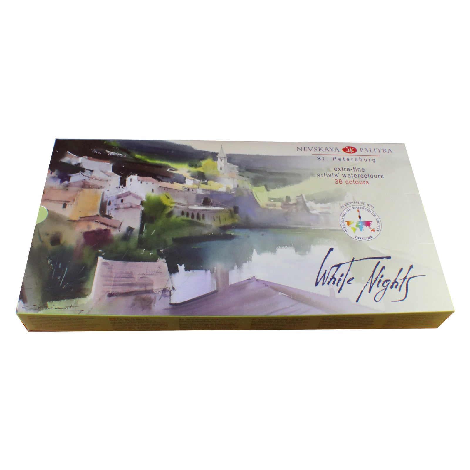 Acuarela pastilla Nevskaya Palitra White Nights 36 colores